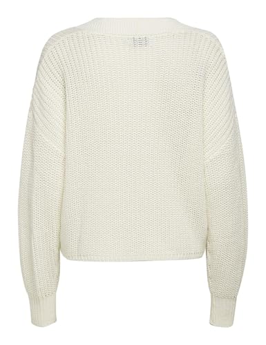 Detalle 2 de ONLY ONLCAROL Nice L/S Cardigan KNT NOOS – Strickjacke mit Knöpfen, grob gestrickt, locker geschnitten