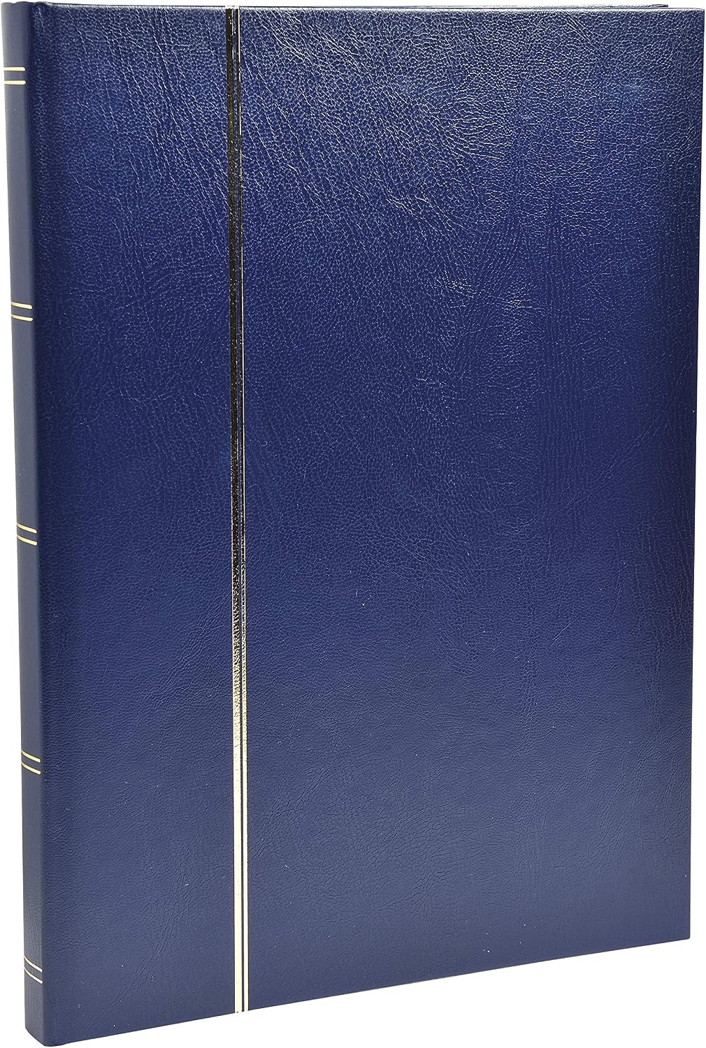 Detalle 2 de Exacompta Classic frimärksalbum i blå läderimitation, 48 sidor