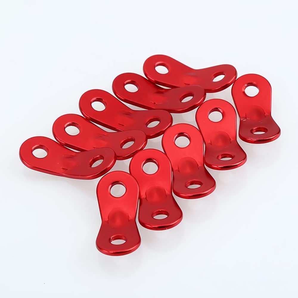 Thumbnail 6 de Duoduole 30 PCS Aluminum Alloy Rope Tensioners for Camping and Outdoor Use