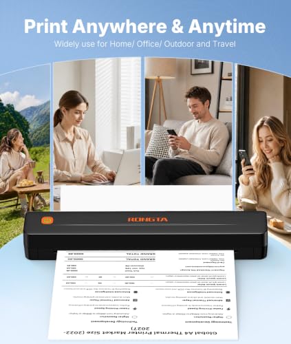 Thumbnail 7 de RONGTA F11 Thermal Portable Printer: Inkless, Pocket-Sized Printing for Travel and Home
