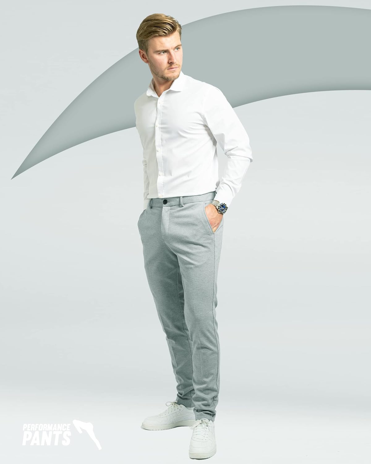Detalle 2 de Performance Pants Herren Slim Fit