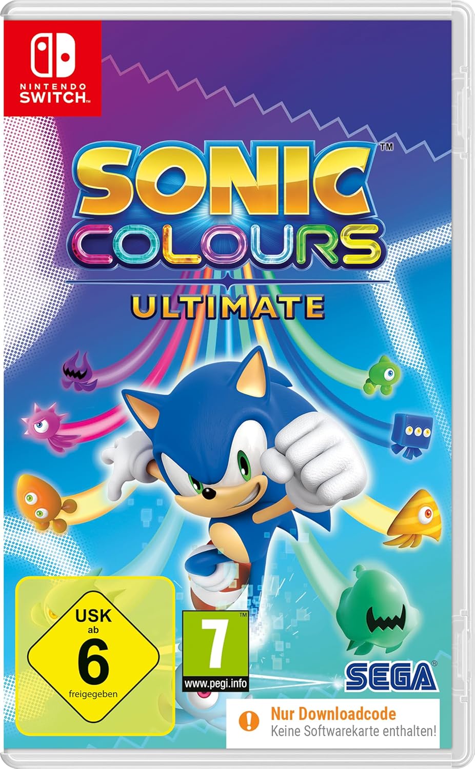 Detalle de Markt + Technik Sonic Colours Ultimate für Switch – Download-Code im Paket