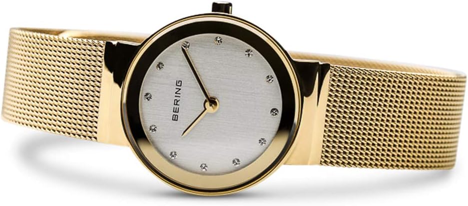 Thumbnail 3 de BERING 10126 Montre Quartz Femme — 26 mm, Boîtier acier inoxydable plaqué IP, bracelet Milanais, verre saphir, 5 ATM