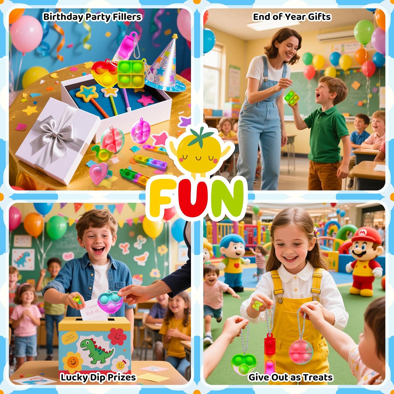 Thumbnail 4 de KIDRENFUN 60 PCS Party Bag Fillers