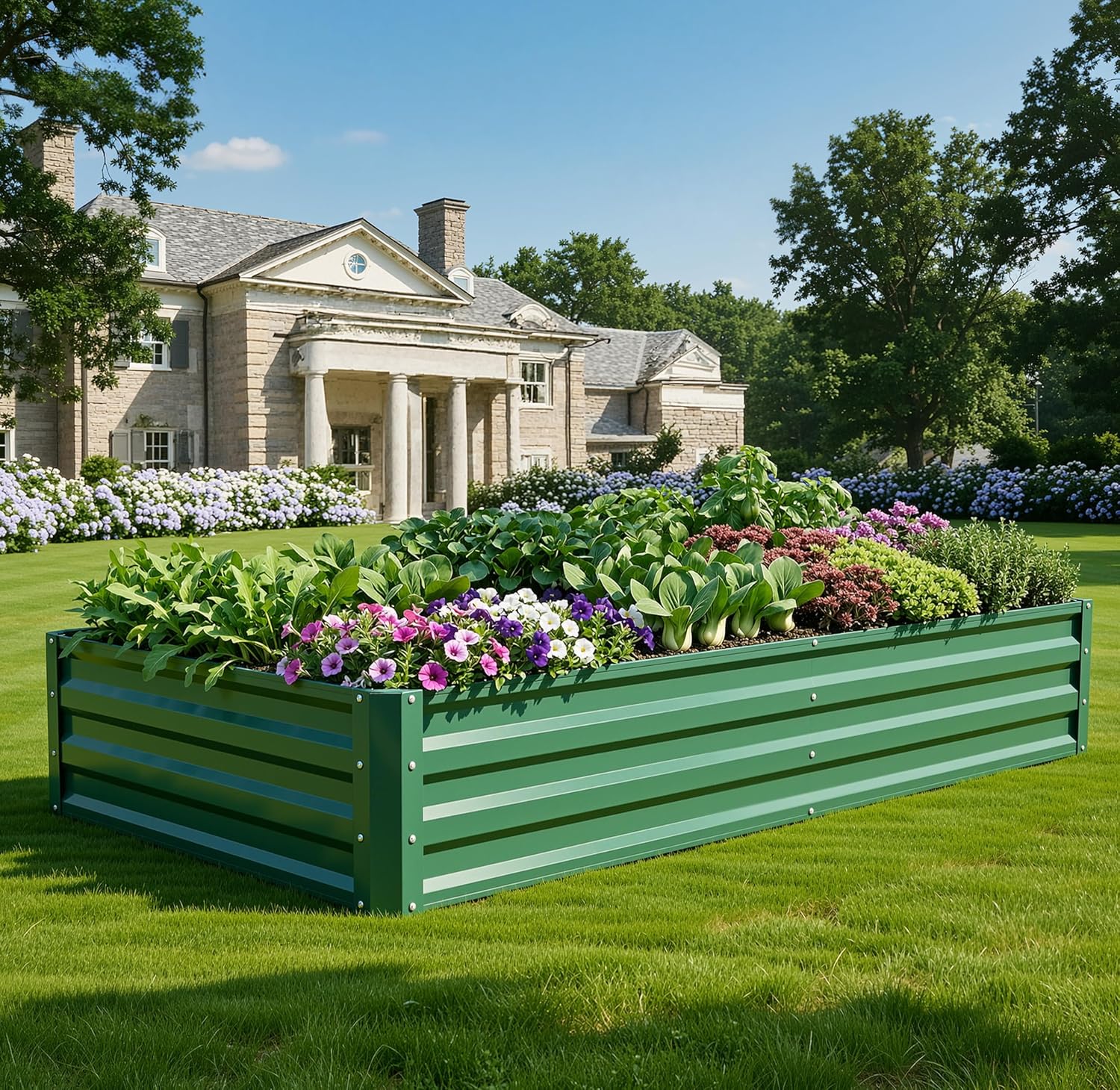 Detalle de YITAHOME Raised Garden Bed Kit, 6 x 3 x 1 ft