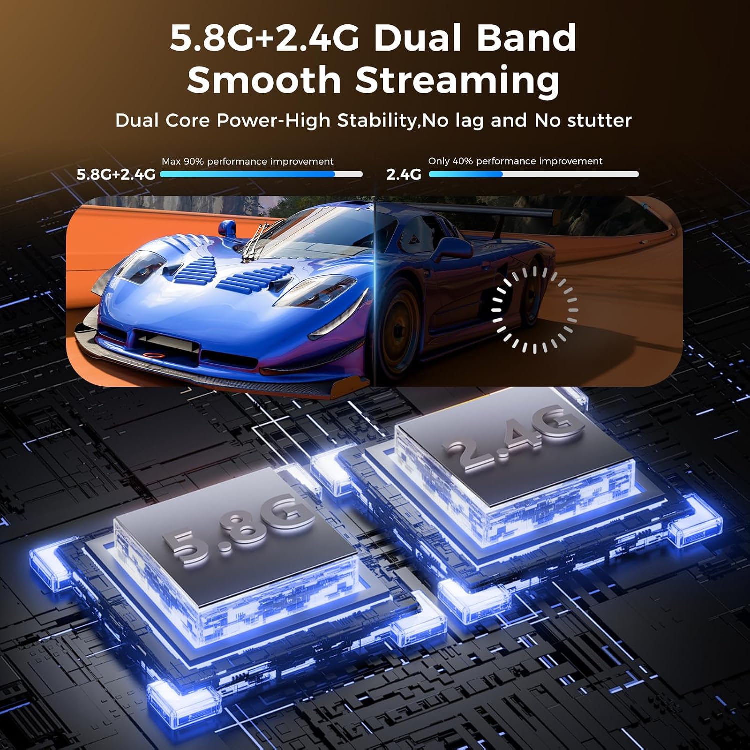 Detalle 2 de Wireless HD Transmitter & Receiver (1080P) — Long Range Plug & Play HDMI Extender