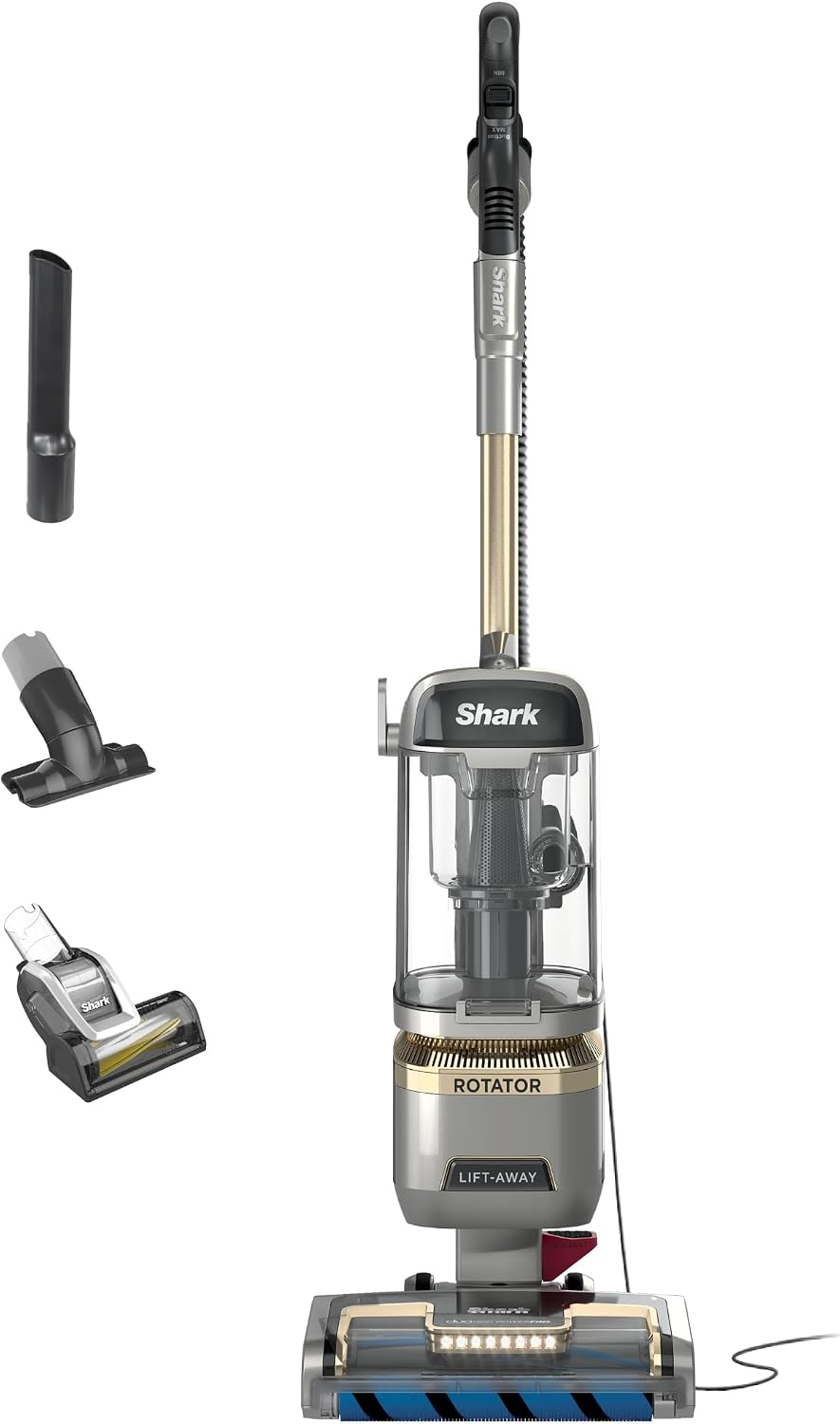 Detalle de Shark LA502 Upright Vacuum Cleaner with Rotator Lift-Away and No Hair Wrap