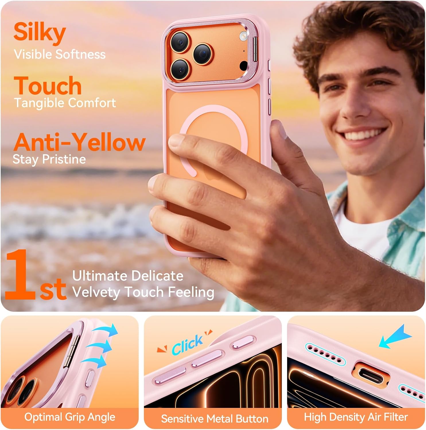 Thumbnail 5 de Peerock iPhone 17 Pro Max Case with MagSafe 360°