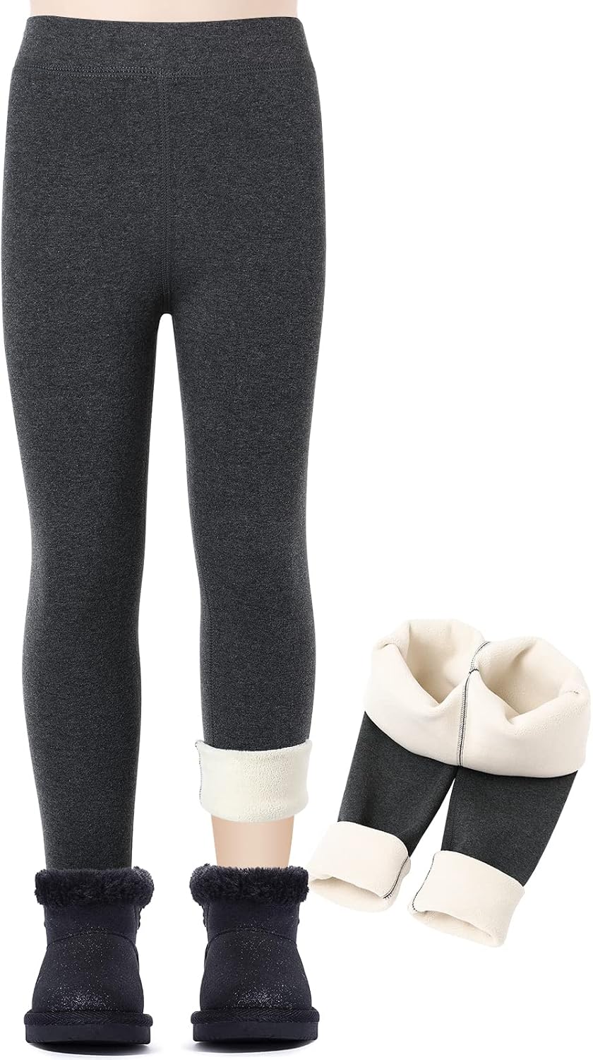 Detalle de Kefiyis Fille Legging Chaud Long Doublé coton pour enfants