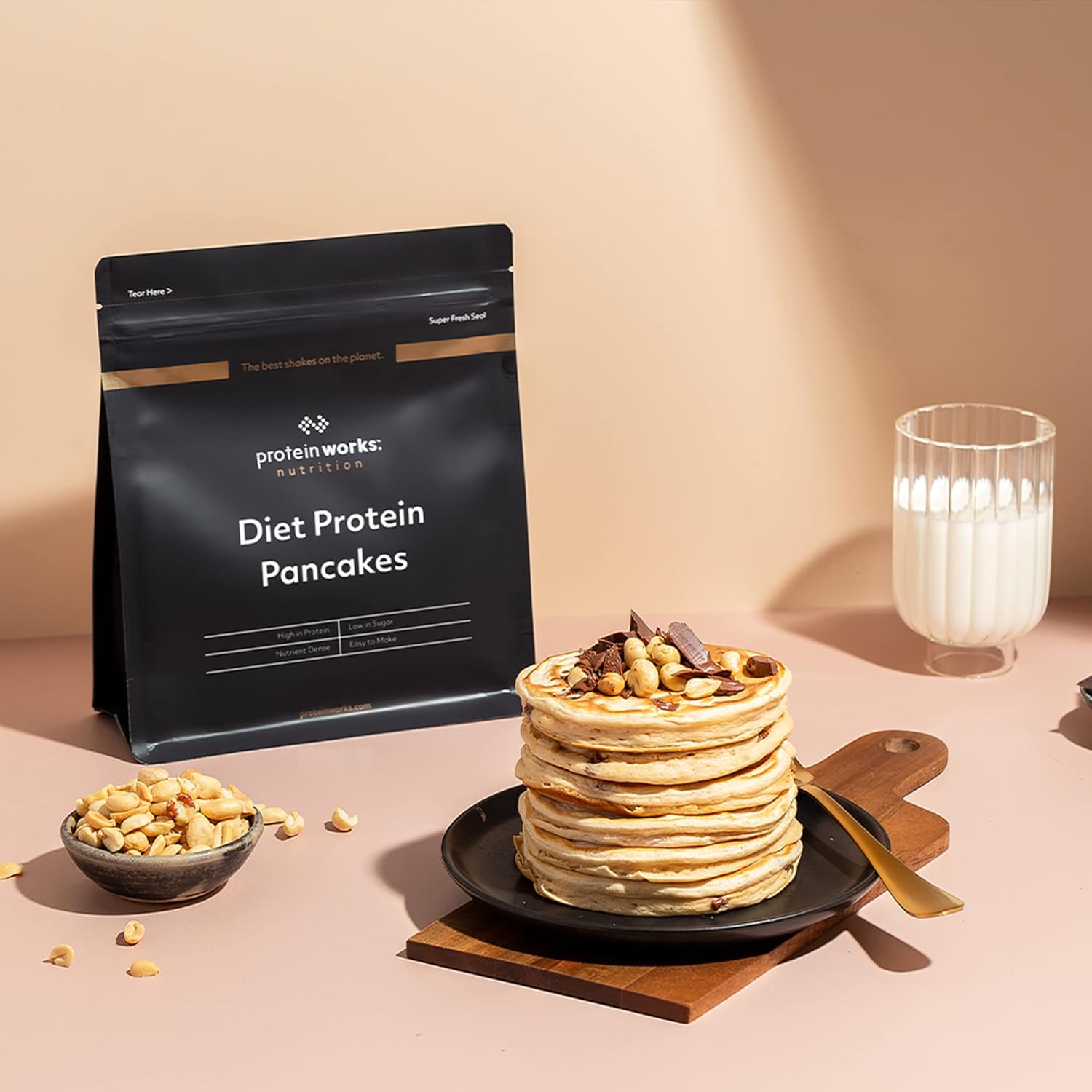 Thumbnail 4 de THE PROTEIN WORKS Pancakes Proteicos Rápidos y Saludables 🥞