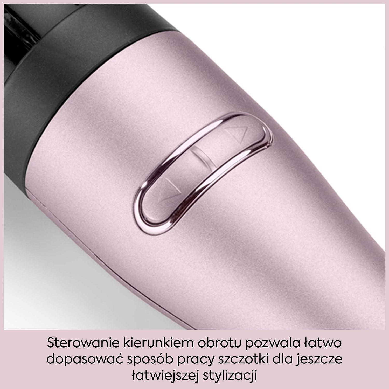 Detalle de BaByliss HSB500E Smooth Hot Brush – szczotka obrotowa 42 mm z jonizacją
