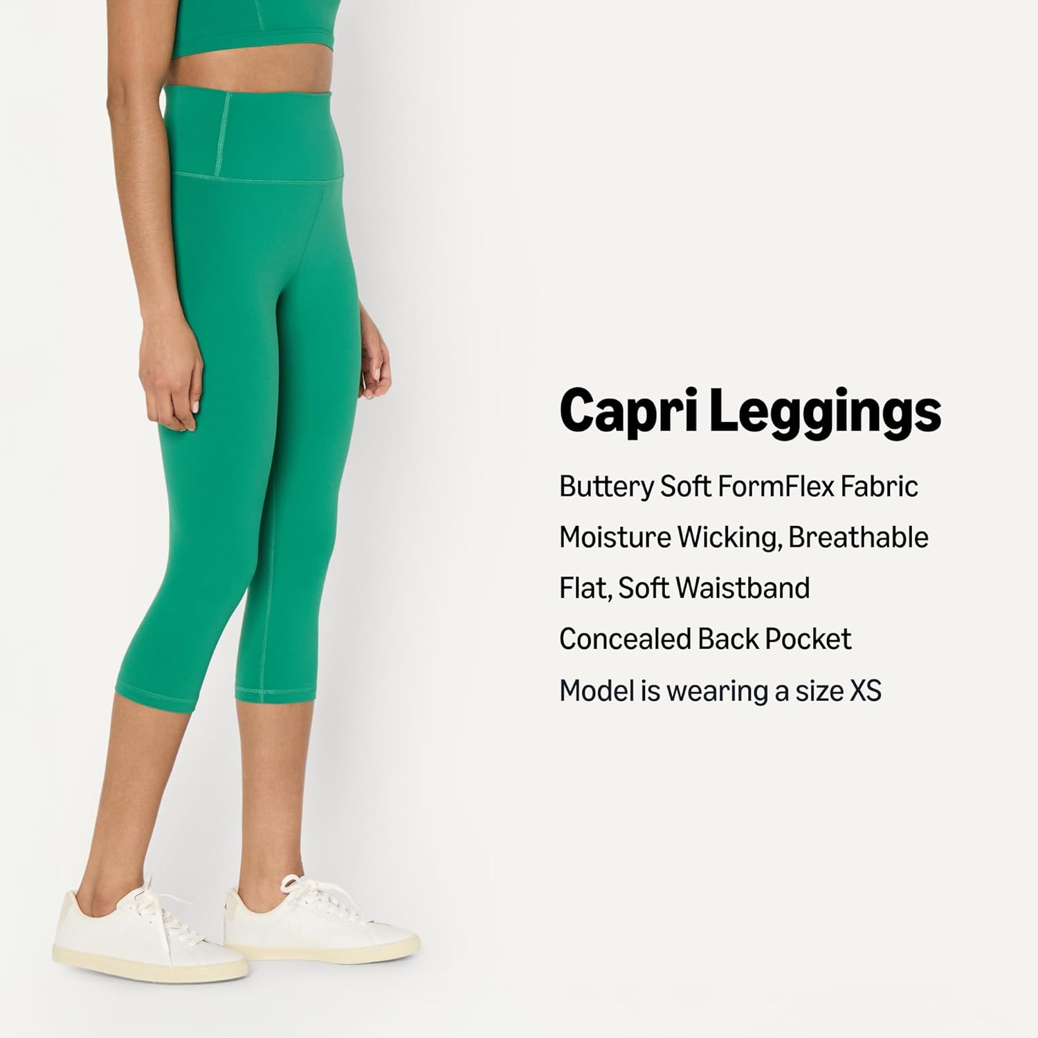 Thumbnail 3 de Amazon Essentials Women’s Active FormFlex Buttery Soft High Waist 19” Capri Yoga Leggings
