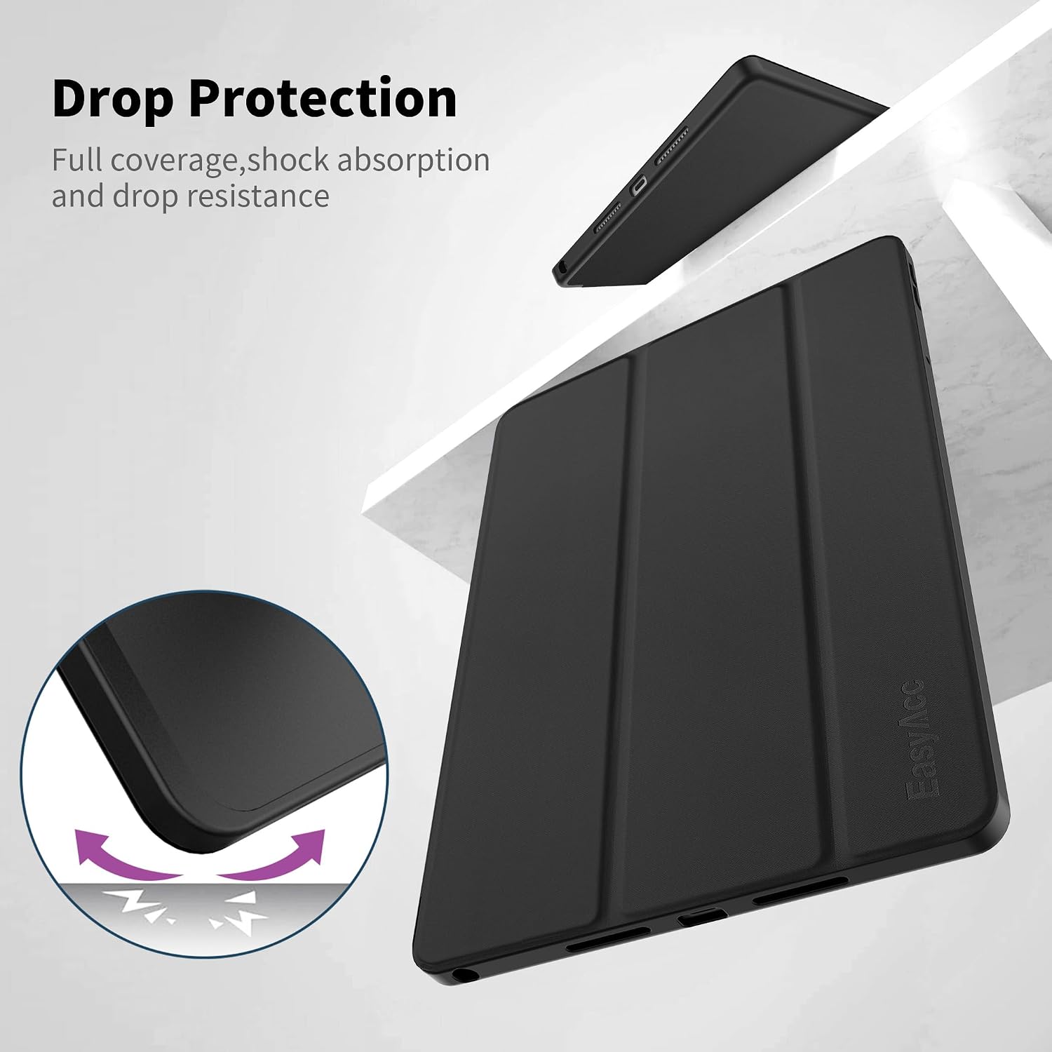 Detalle 2 de EasyAcc Hülle für Lenovo Idea Tab 11" Tablet mit Stifthalter 🧾
