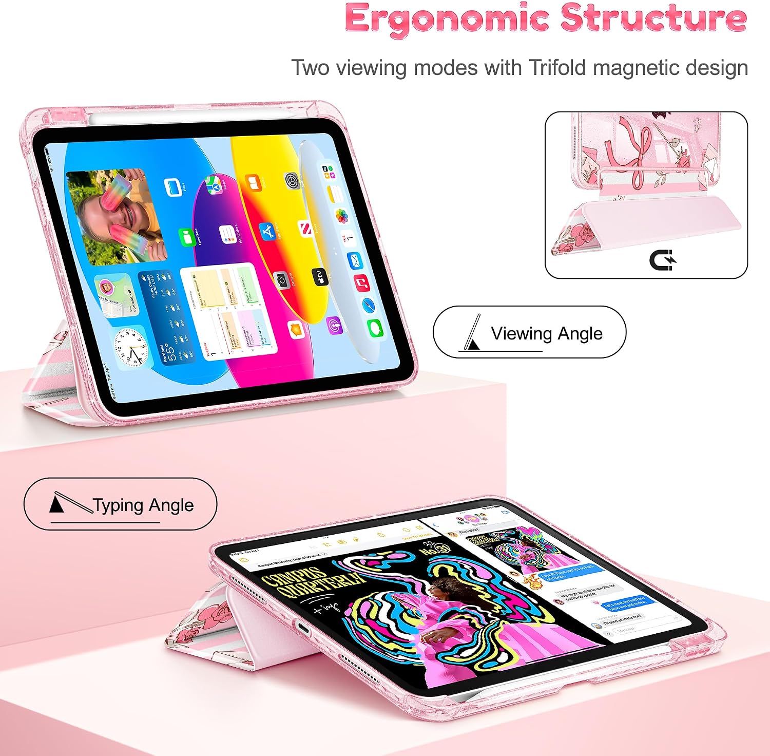Thumbnail 6 de Lepeoac iPad Case with Acrylic Back