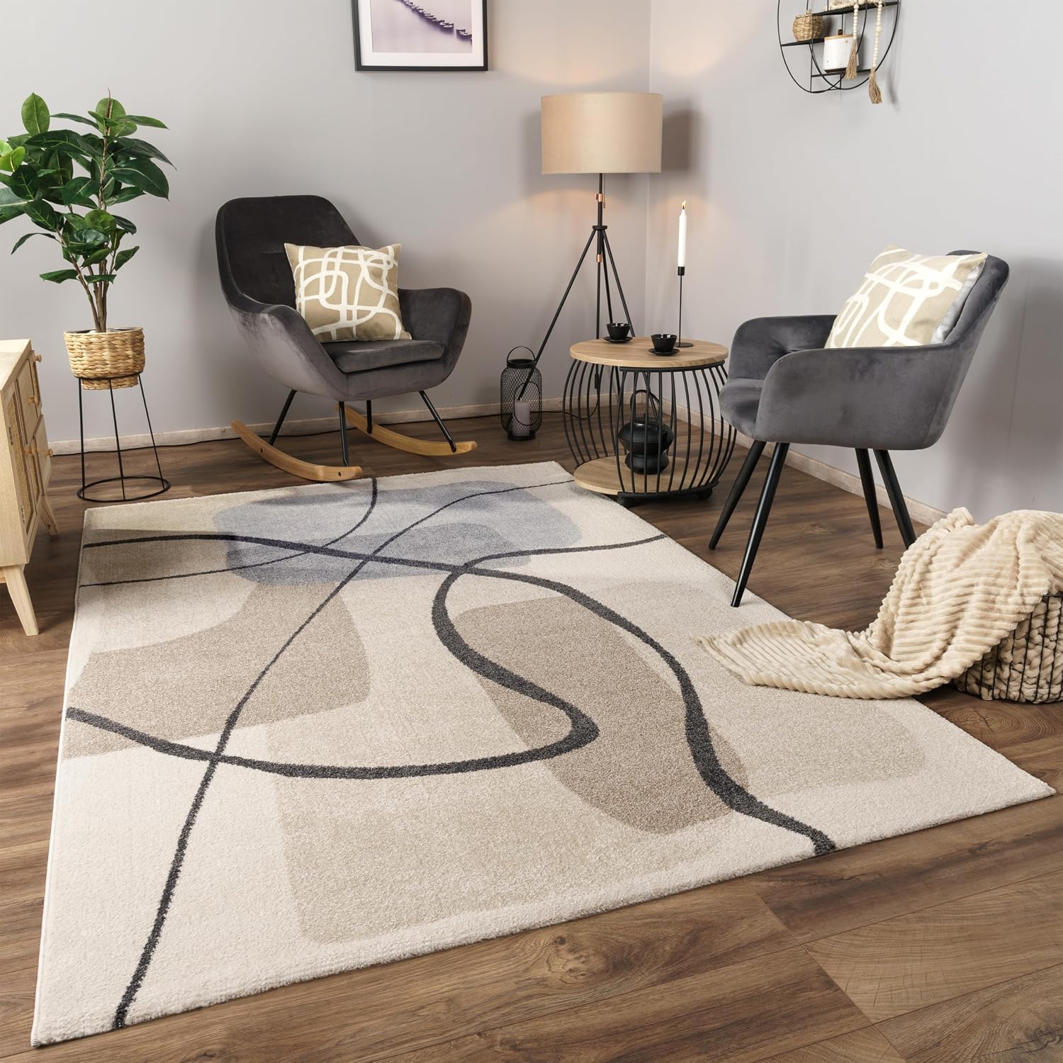 Thumbnail 5 de Paco Home tapis salon 80x150 cm