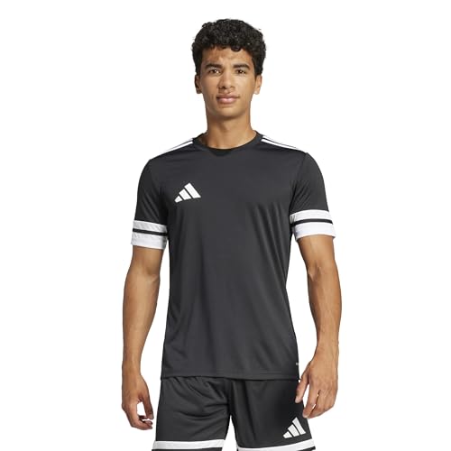 Thumbnail 1 de Adidas Squadra25 Jersey de Manga Corta para Hombre - Negro/Blanco, talla XL