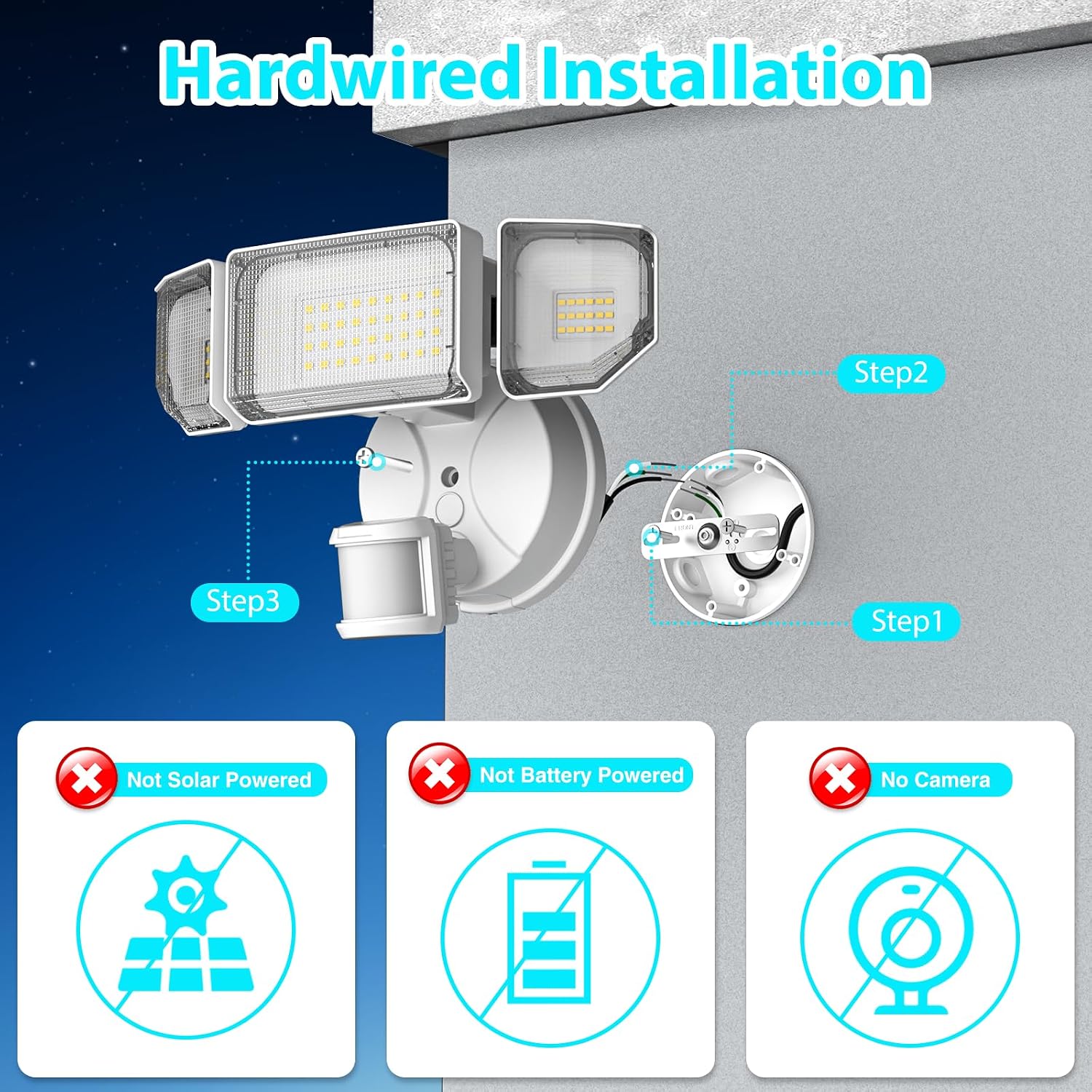 Detalle 2 de Abovizo outdoor security light 85W