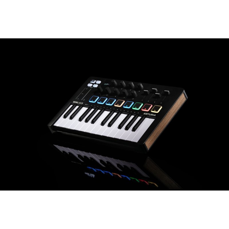 Detalle de Arturia MiniLab 3: Controlador MIDI USB con paquete de software incluido