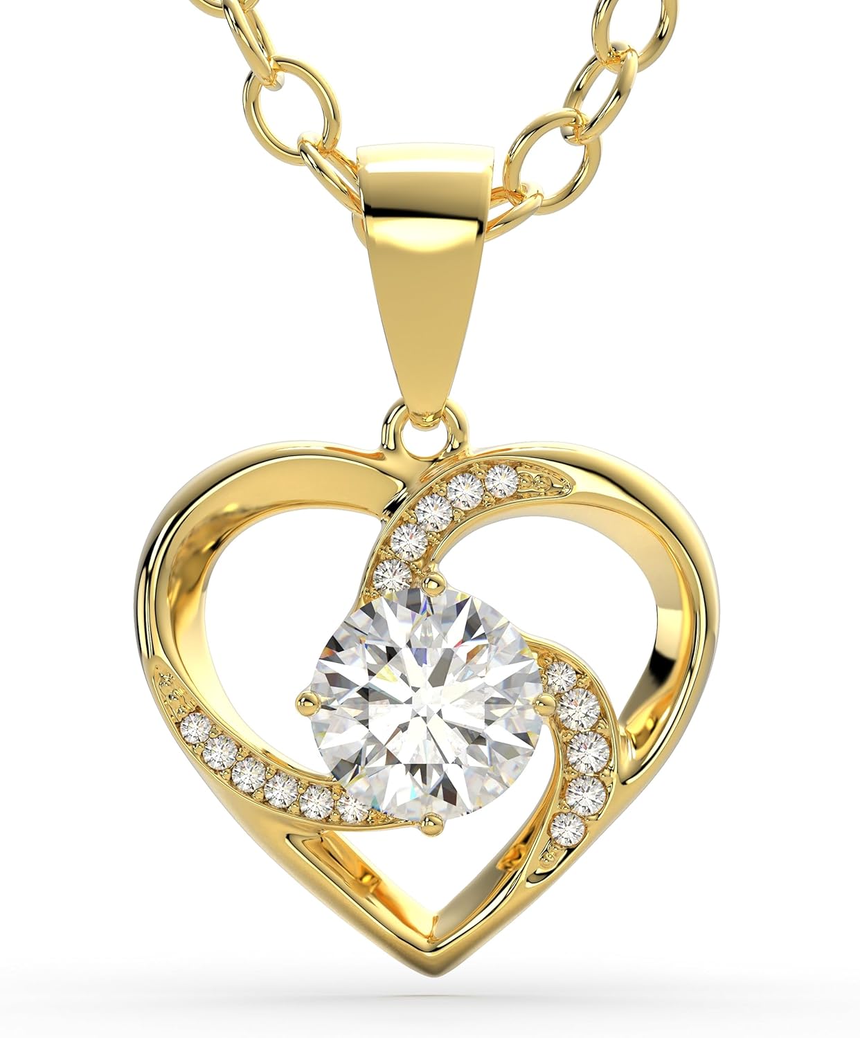 Thumbnail 6 de SERASAR Premium Halskette für Damen aus 925 Sterling Silber mit 18 Karat Echtgoldplattierung (verstellbar, 4 Farben)