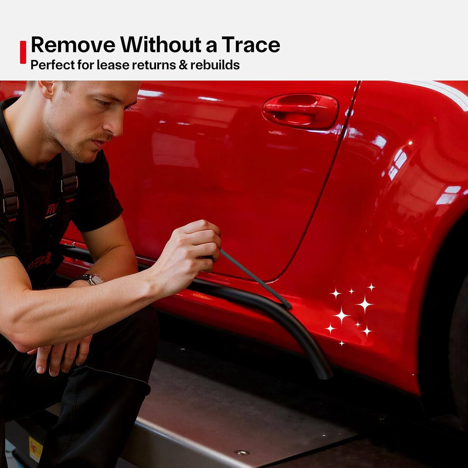 Thumbnail 5 de FIXCHORD Double Sided Tape Heavy Duty: Extra Strong Acrylic Foam Mounting Tape (Black, 15.4ft x 0.39in)