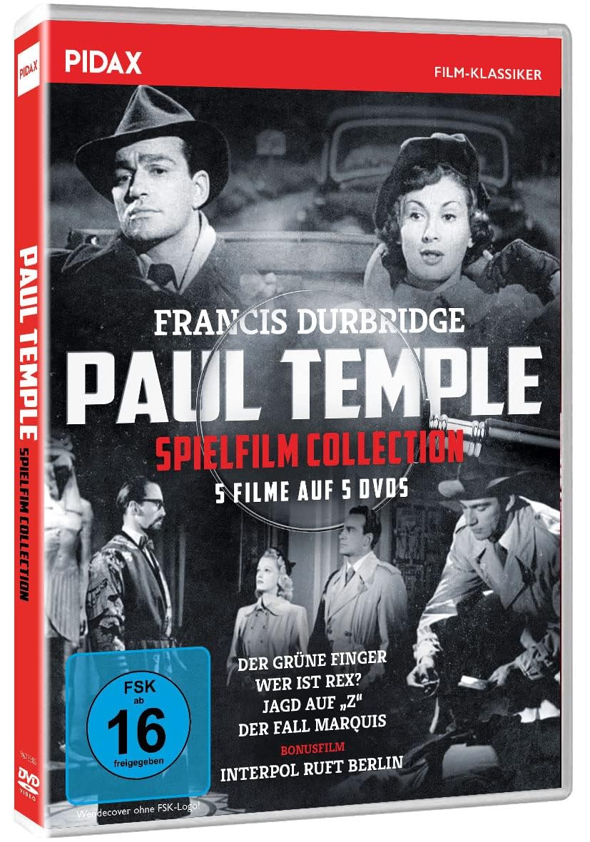 WME Film Klassiker Paul Temple Spielfilm-Collection