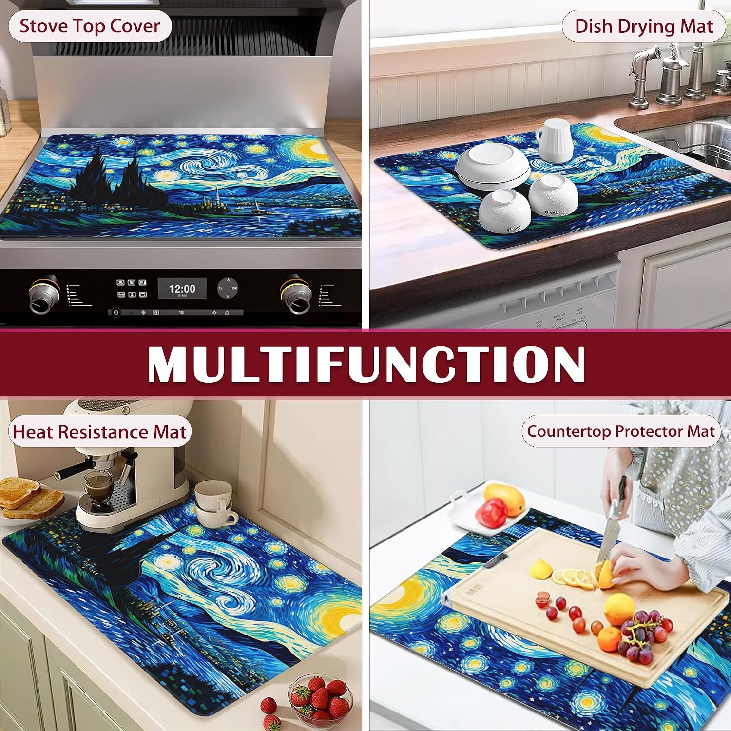 Thumbnail 6 de Electric Stove Top Cover 28.5 × 20.5 Inches