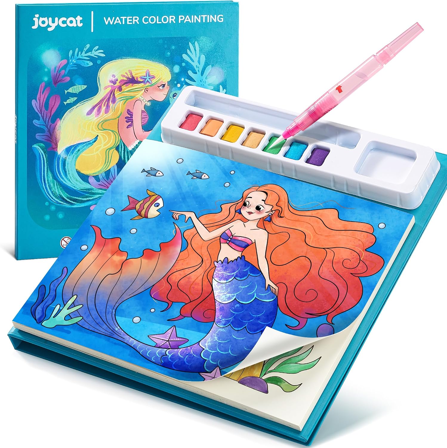 Detalle de JoyCat paint with water colouring books