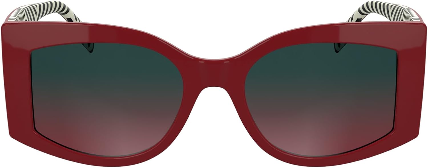 Detalle de KARL LAGERFELD Occhiali Donna: design audace, montatura RX e stile sostenibile