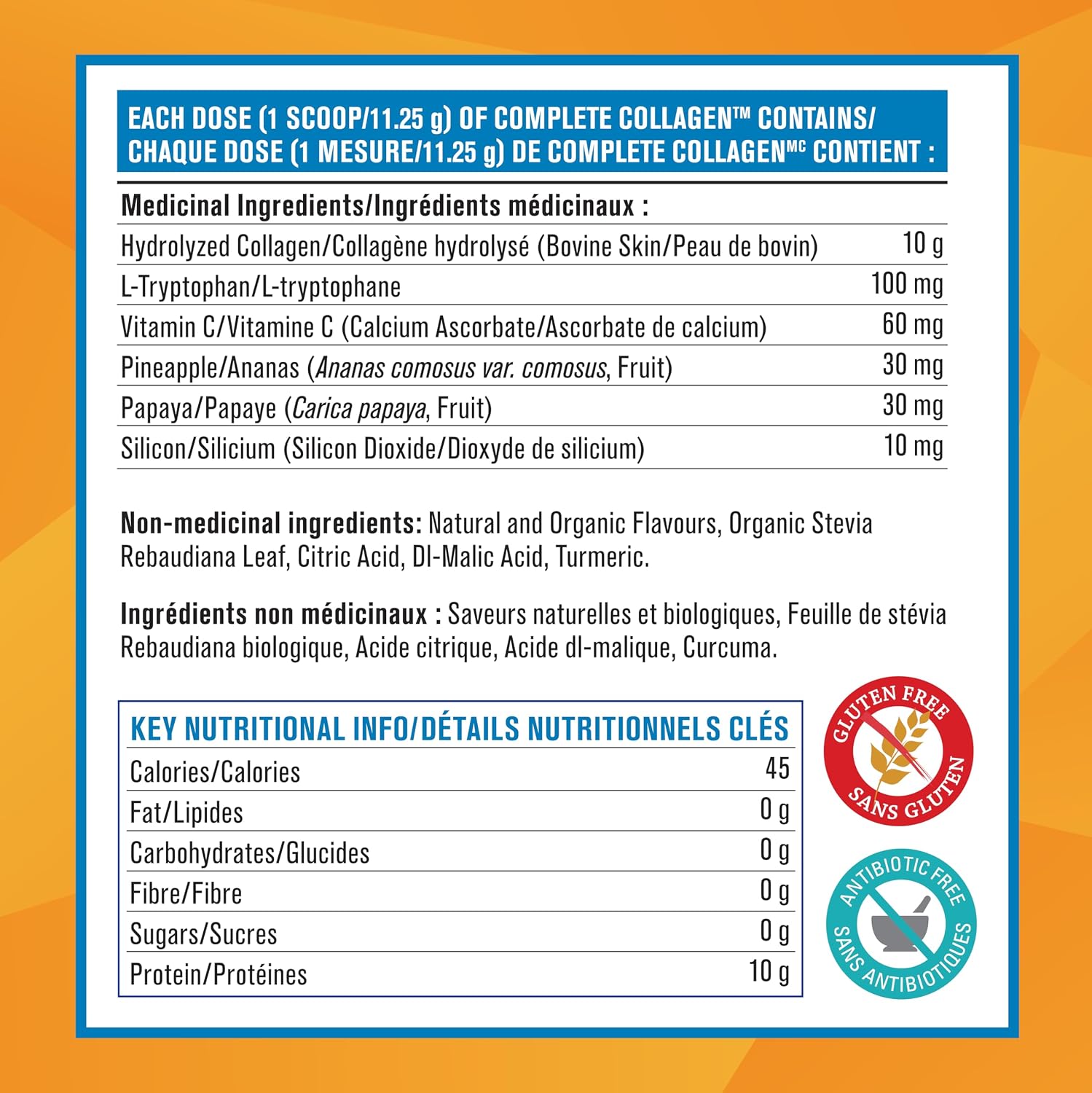 Thumbnail 3 de Progressive 3417V1 Complete Collagen Powder, Citrus Twist, 250 g