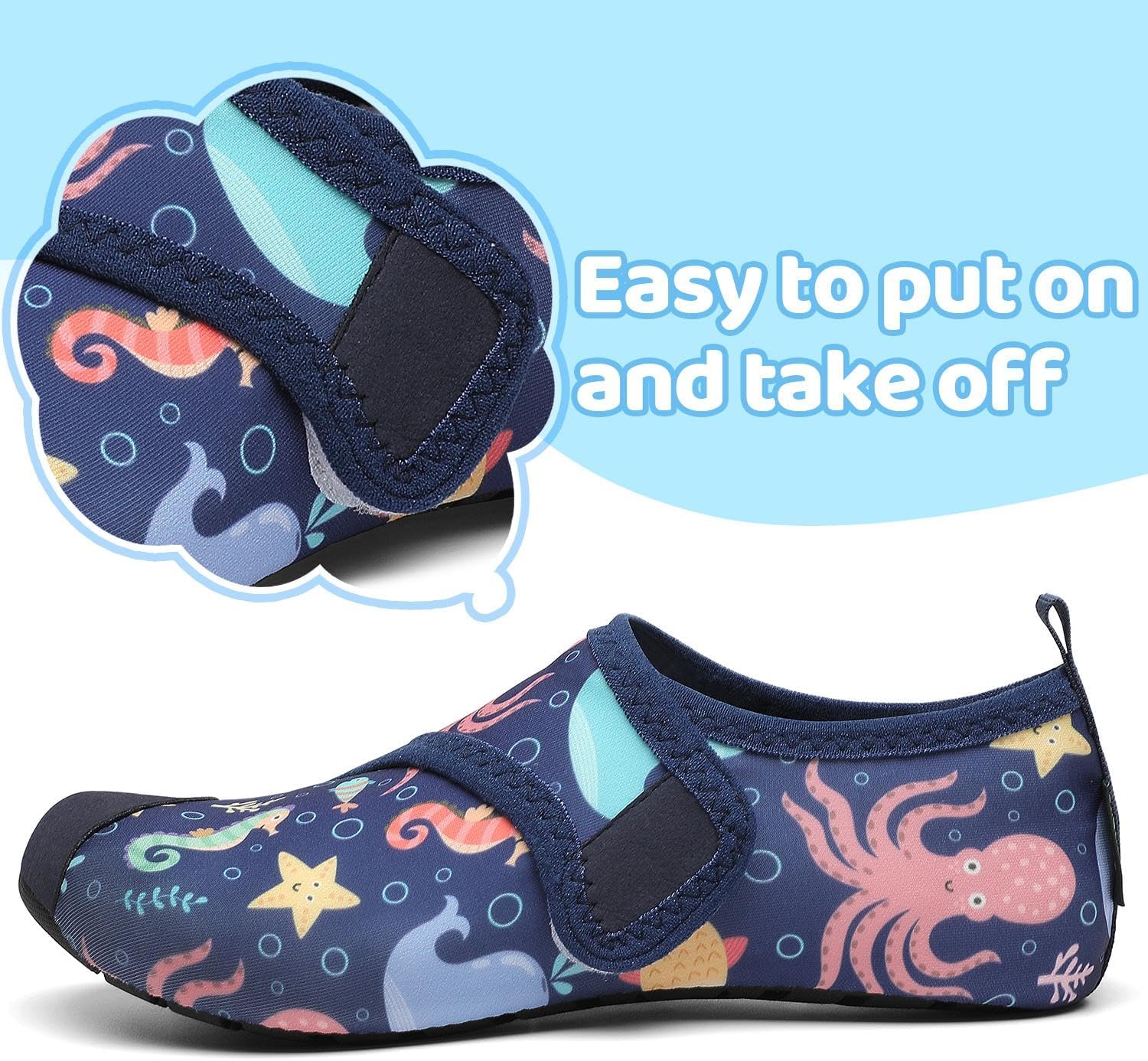 Detalle de SAGUARO: Scarpe da Sport Acquatici per Bambini — comode, leggere e rapide da indossare
