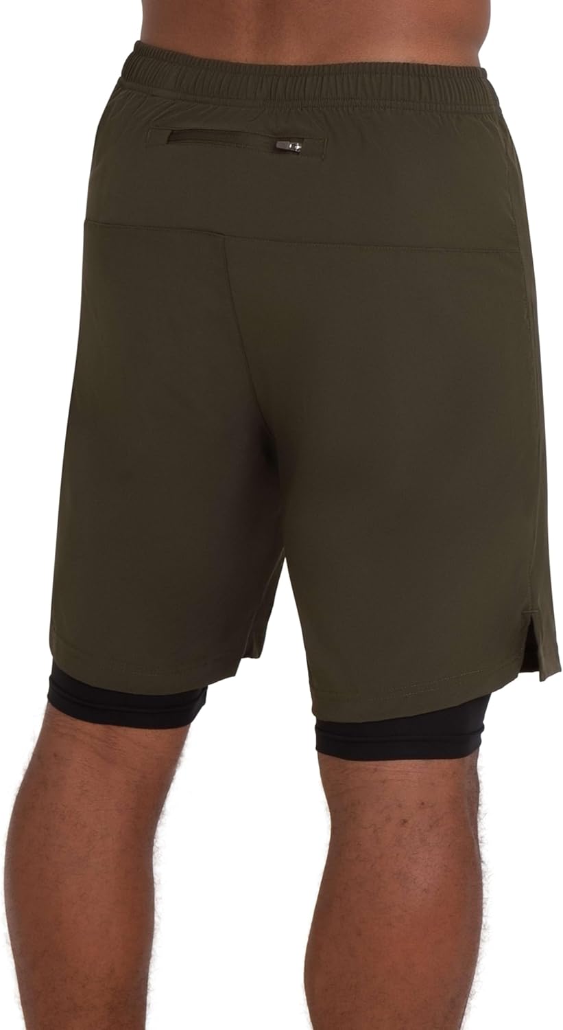 Thumbnail 1 de TCA Ultra Pantaloncini Uomo Sportivi 2 in 1 da Corsa con Tasca a Chiusura Zip