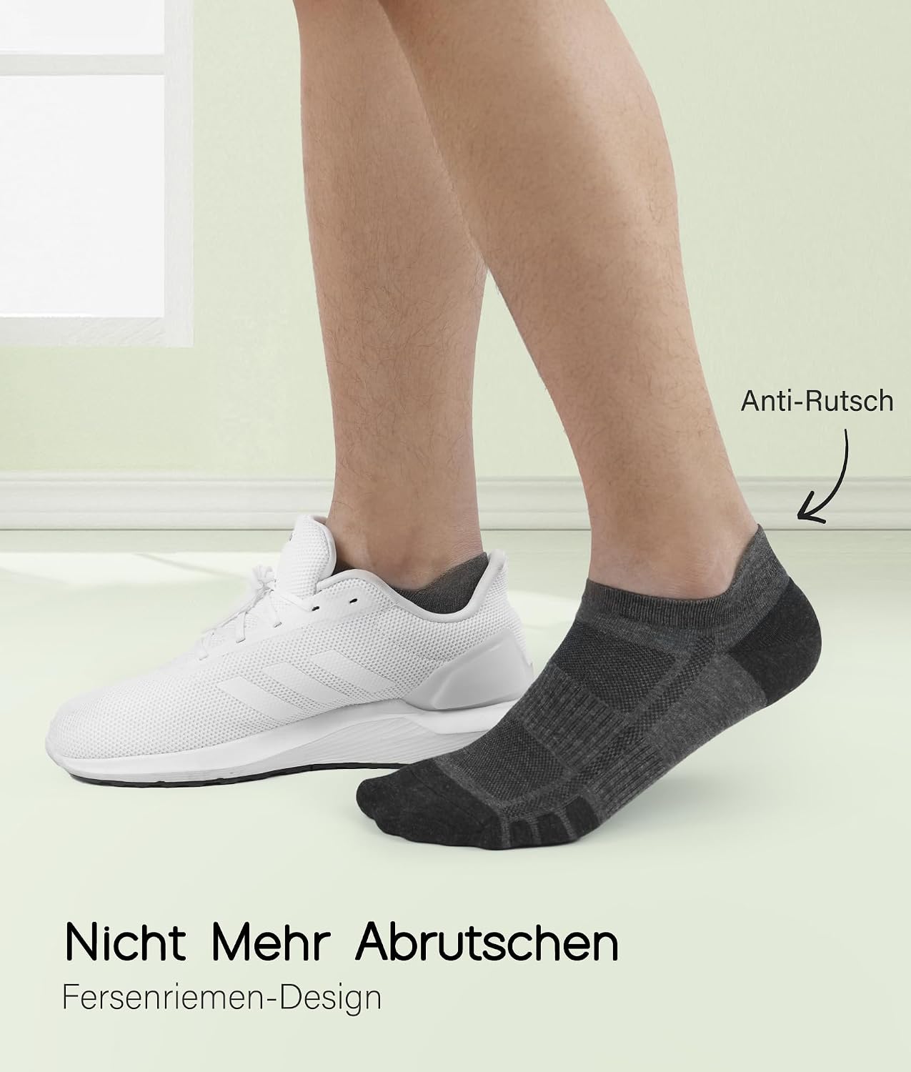 Detalle 2 de FORVEVO Sneaker Socken 10 Paar für Sport
