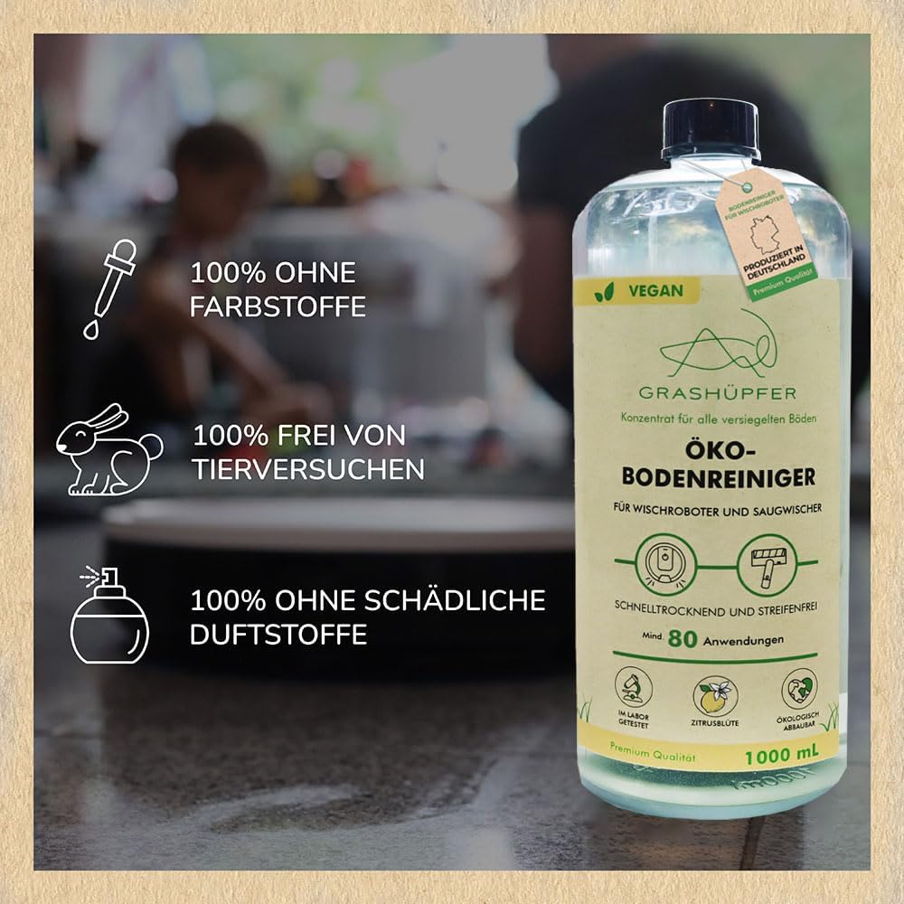 Detalle 2 de GRASHÜPFER Öko Bodenreiniger 1000ml
