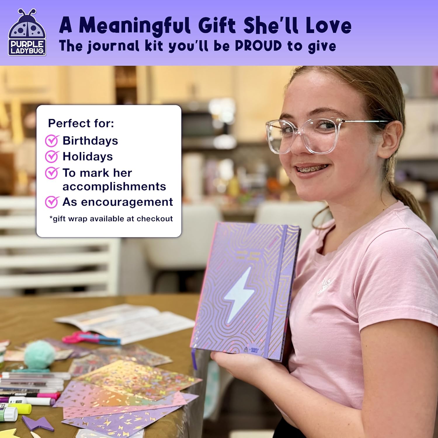 Thumbnail 5 de Rebel Girls DIY Journal Kit journaling kit for ages 8-12