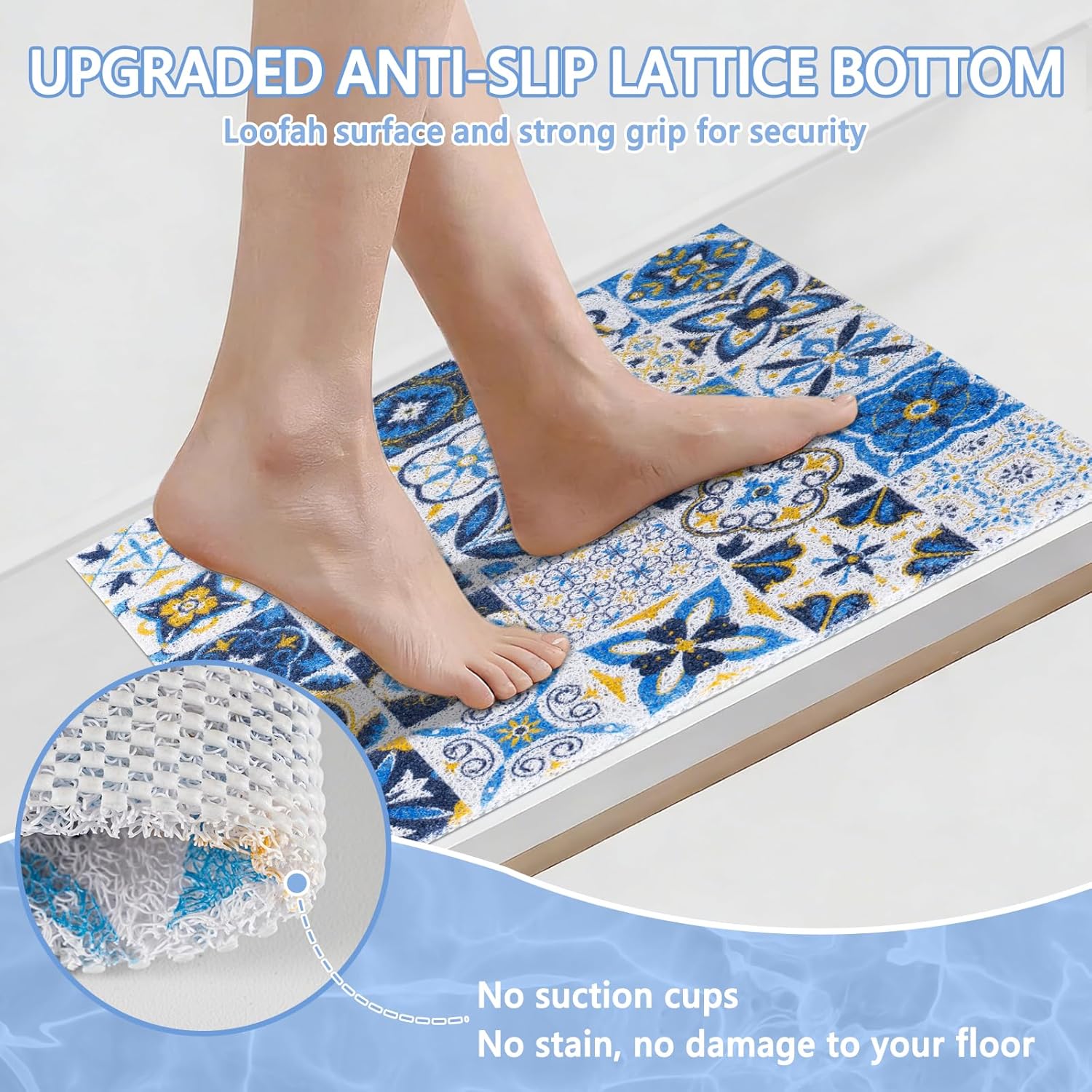 Thumbnail 2 de Capslpad Square Shower Mat 53x53cm