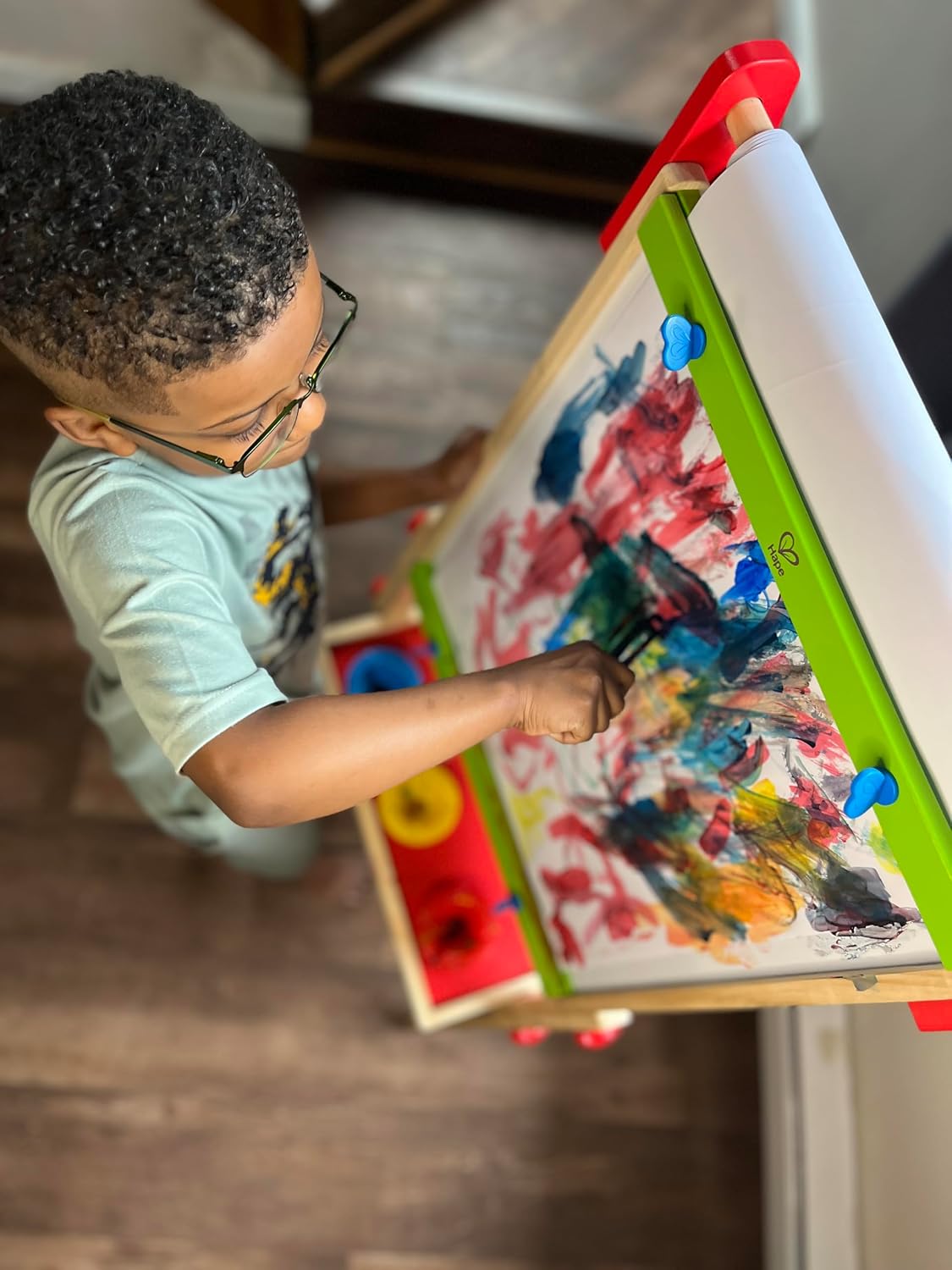 Detalle de Hape E1010 Kids Magnetic Art Easel 🎨