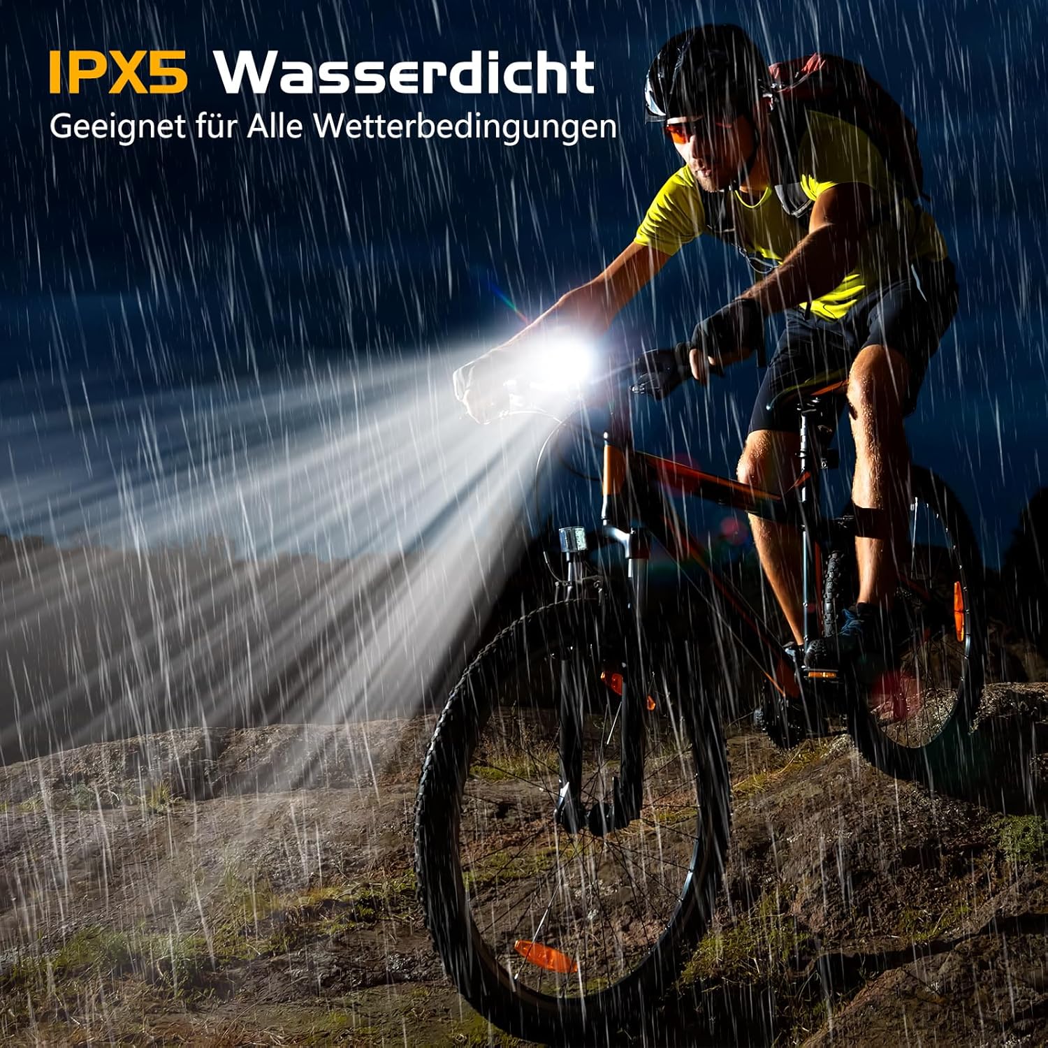 Thumbnail 3 de LED Fahrradlicht USB‑C mit 1000mAh Akku