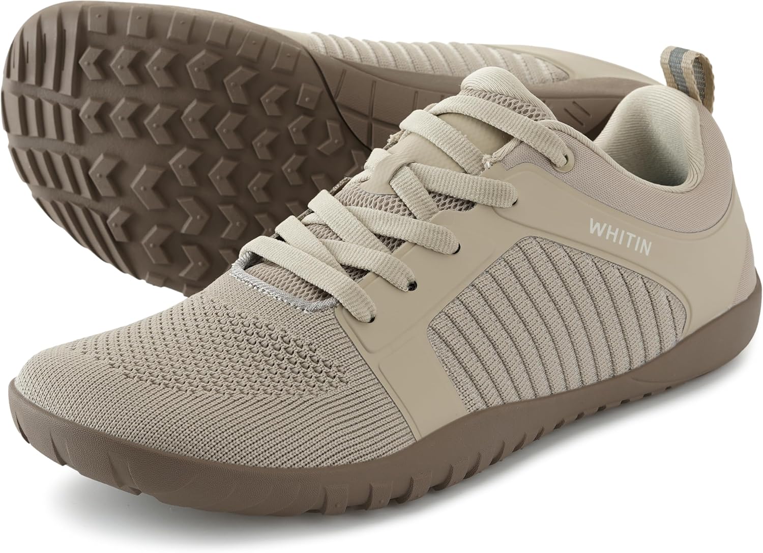 Detalle de WHITIN Women’s Wide Barefoot Trail Running Shoes (Zero Drop, Flexible Traction)