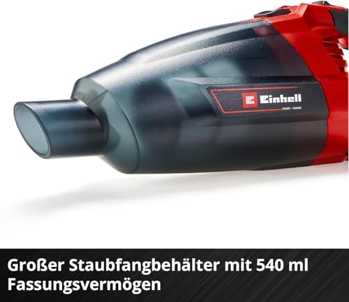 Thumbnail 8 de Einhell TE-VC 18 Li-Solo Handstaubsauger: Kraftvolles, flexibles Aufsammeln ohne Akku und Ladegerät