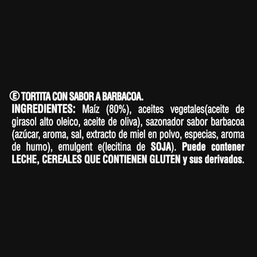 Detalle de Bicentury Tortitas de maíz sabor barbacoa 8 unidades 🍽