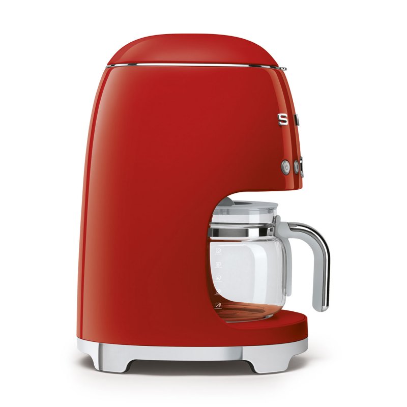 Detalle de Smeg DCF02RDEU Cafetera de goteo roja 1.4 L, 1050 W