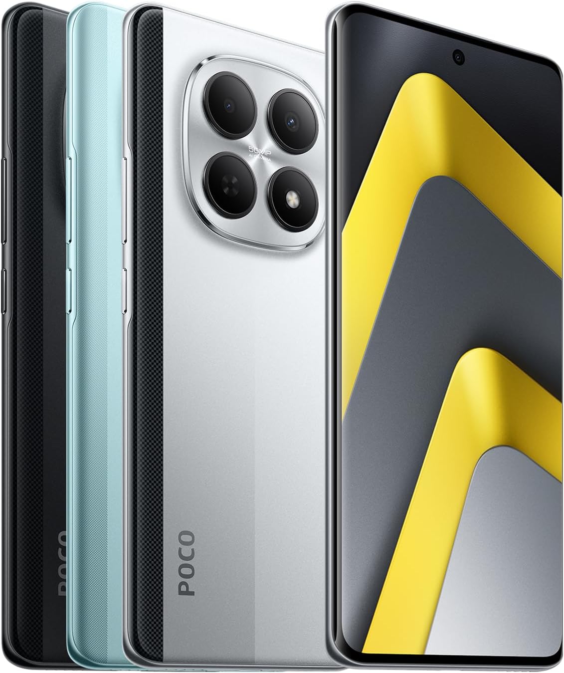 Thumbnail 2 de Xiaomi POCO M8 5G – 8 GB RAM / 256 GB, 6,77" 120 Hz Flow AMOLED, Snapdragon 6 Gen 3, 50 MP KI-Dual-Kamera (Grün)