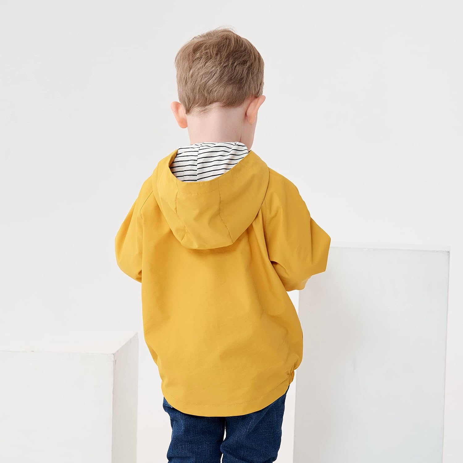 Thumbnail 4 de Veste à capuche zippée Volunboy Bébé Garçon en polyester léger (poche zippée, automne & mi-saison)