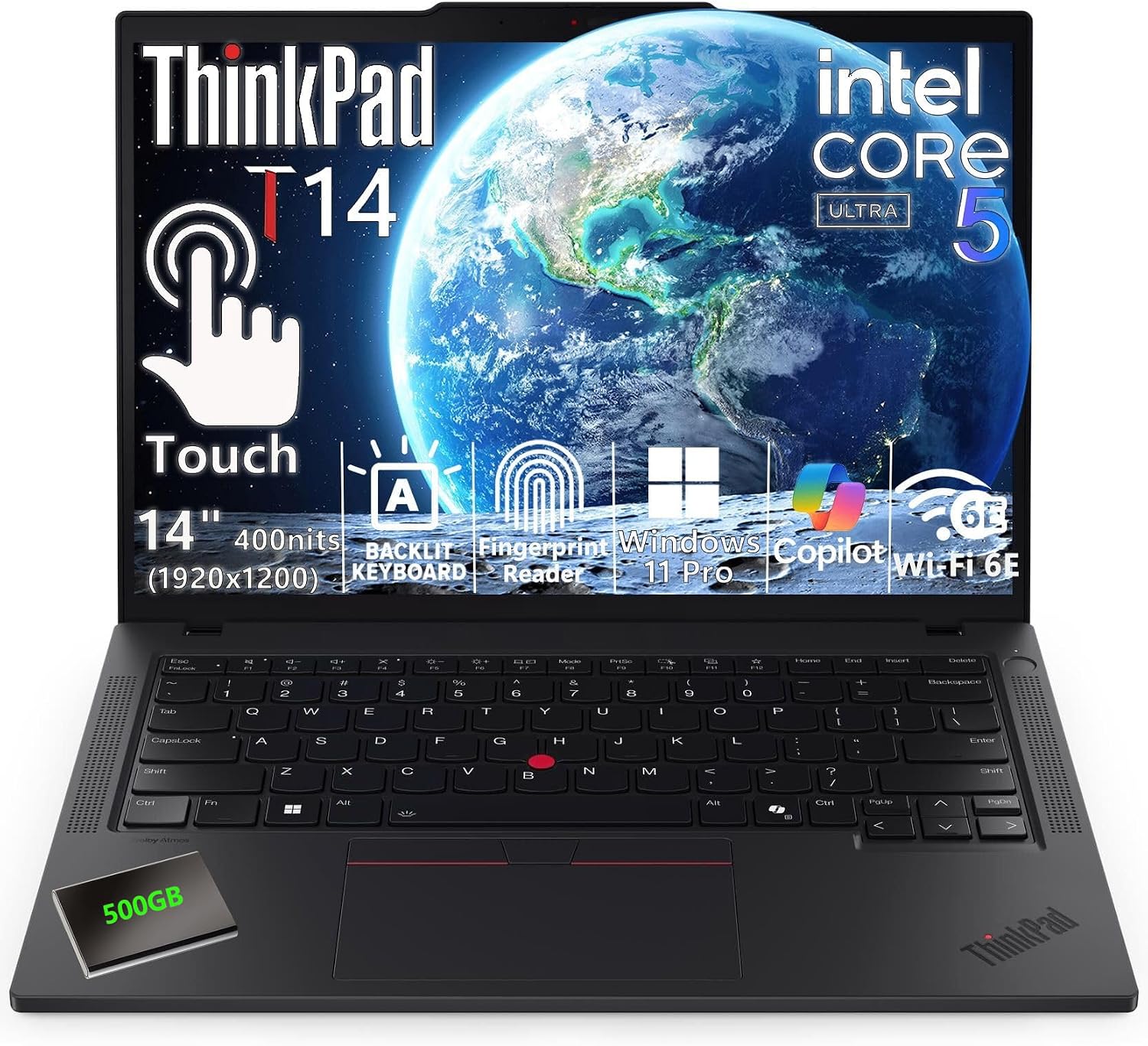 Detalle de Lenovo ThinkPad T14 Gen 6 Laptop