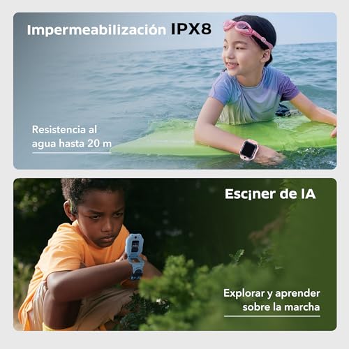 Thumbnail 5 de imoo Z7 Reloj Inteligente para Niño con GPS, Videollamada 4G y Resistencia IPX8 (rosado)