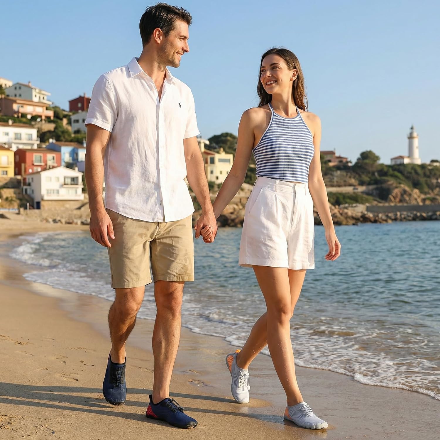 Thumbnail 1 de ZHR Water Shoes: Quick-Dry Aqua Socks for Swim, Beach and Outdoor Play