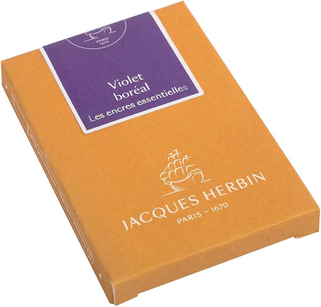 Thumbnail 6 de Jacques Herbin 11047JT – Boite de 7 grandes cartouches Terre d'ombre (international) pour stylo-plume et roller