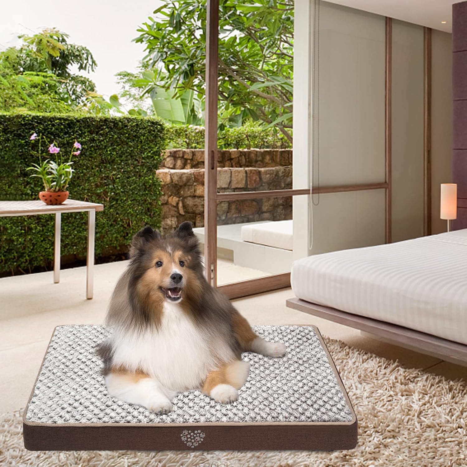 Thumbnail 6 de VANKEAN Waterproof Reversible Dog Mat with Removable Washable Cover for Crate