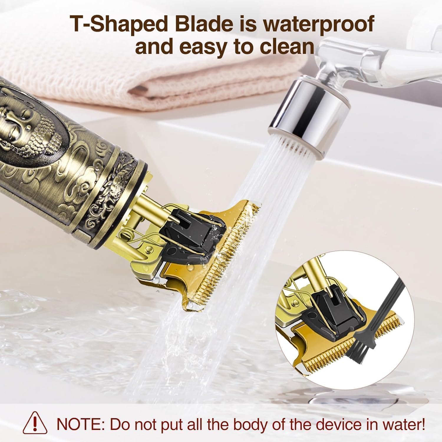 Thumbnail 6 de LCD cordless beard trimmer with 1.6