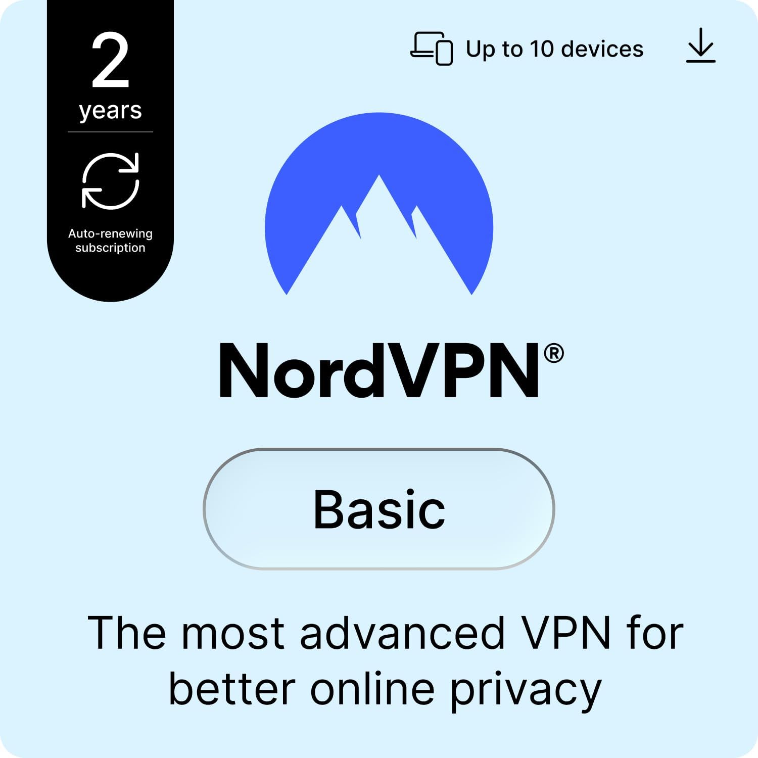 Detalle 2 de NordVPN Standard, 10 Devices, 1-Year – VPN & Cybersecurity (Amazon Subscription)